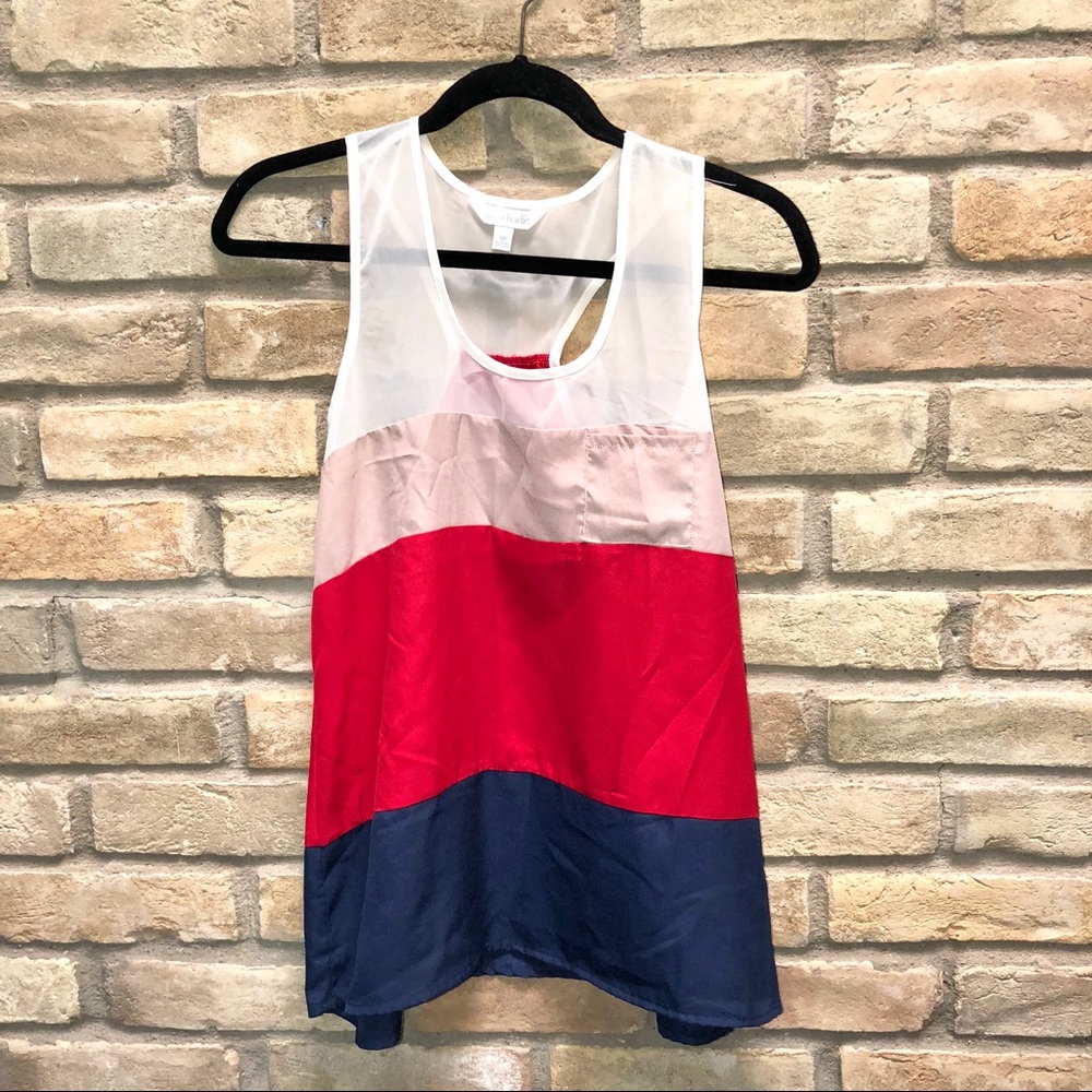 CHARMING CHARLIE SHEER TANK